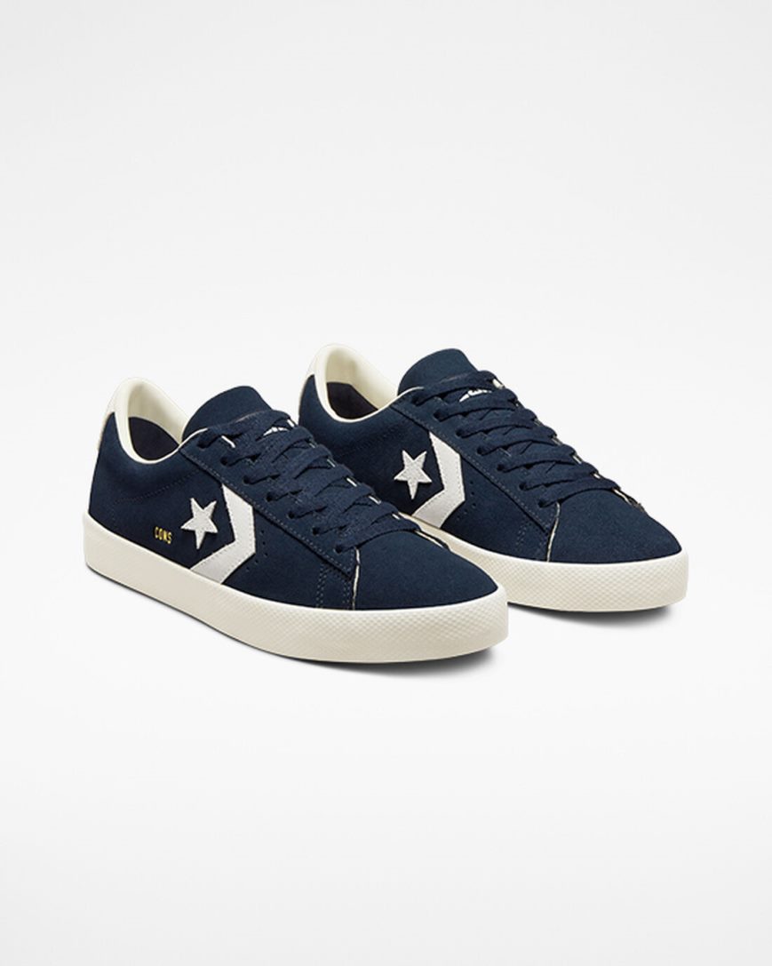 Men's Converse CONS PL Vulc Pro Suede Skate Shoes Obsidian / Obsidian | AU 4180CG